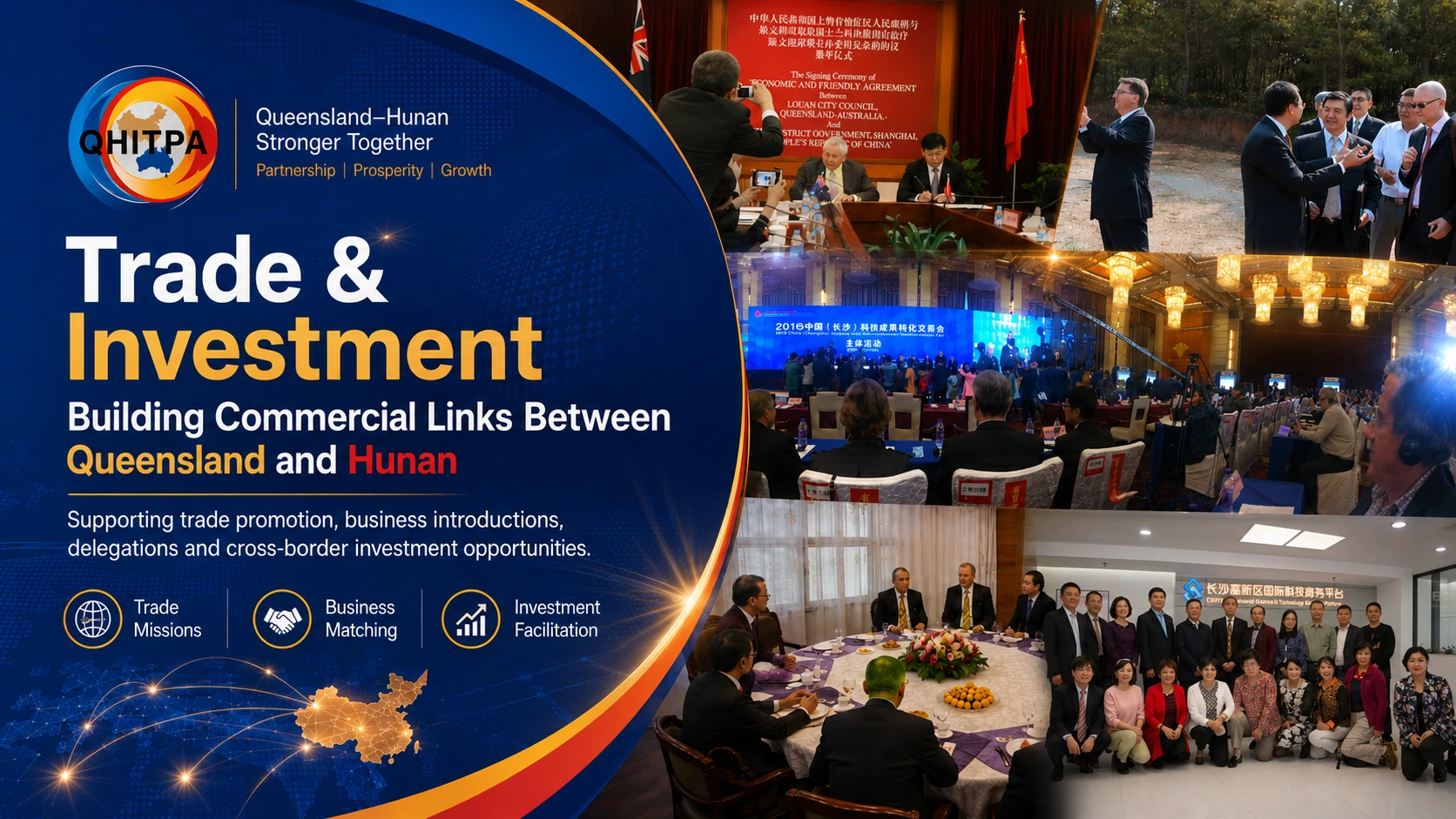 QHITPA trade and investment connections between Queensland and Hunan